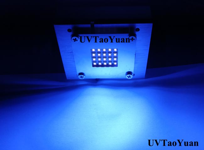 UV LED固化面光源365/385/395/405nm 50W - 點擊圖像關閉