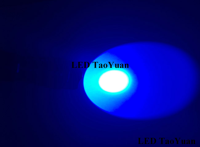 LED Blue Flashlight 3W - Click Image to Close